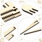 Weaving Loom Kit 5.3 x 7.8'', 7.9 x 11.8'' Wood Weaving Loom with Needles and Tools DIY for Kids Adult Beginners and Lovers Crochet Knitting Craft Activity